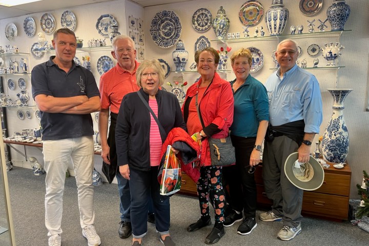 a group of people posing for a photo