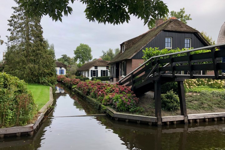 a bridge over a body of water