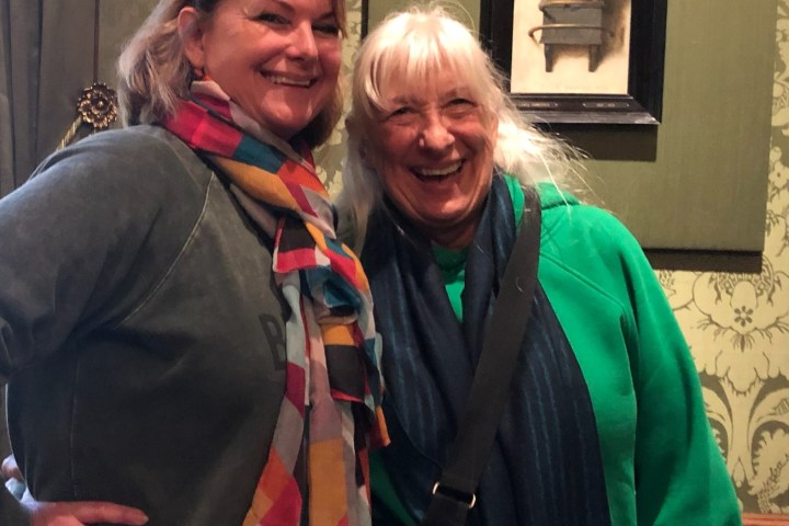 a group of people posing for the camera